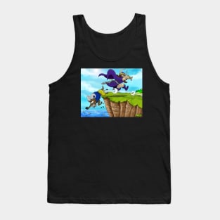 Minnesota Vikings Fans - Kings of the North vs Plundering Sheep Tank Top